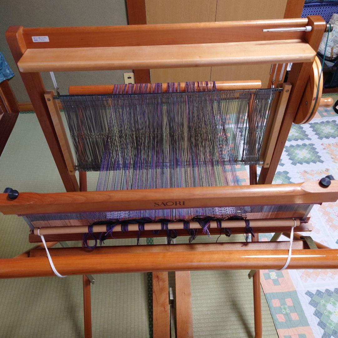 SAORI さをり 織機 織り機 SX60 織幅60㎝ 折りたたみ式