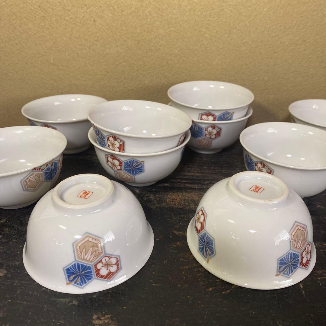 ノリタケ煎茶茶碗10客セット