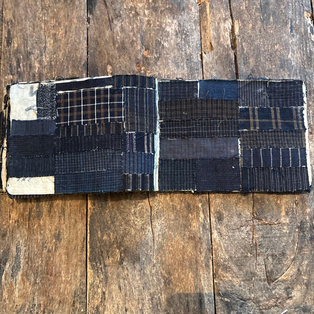希少◆縞帳　古布　縞　襤褸