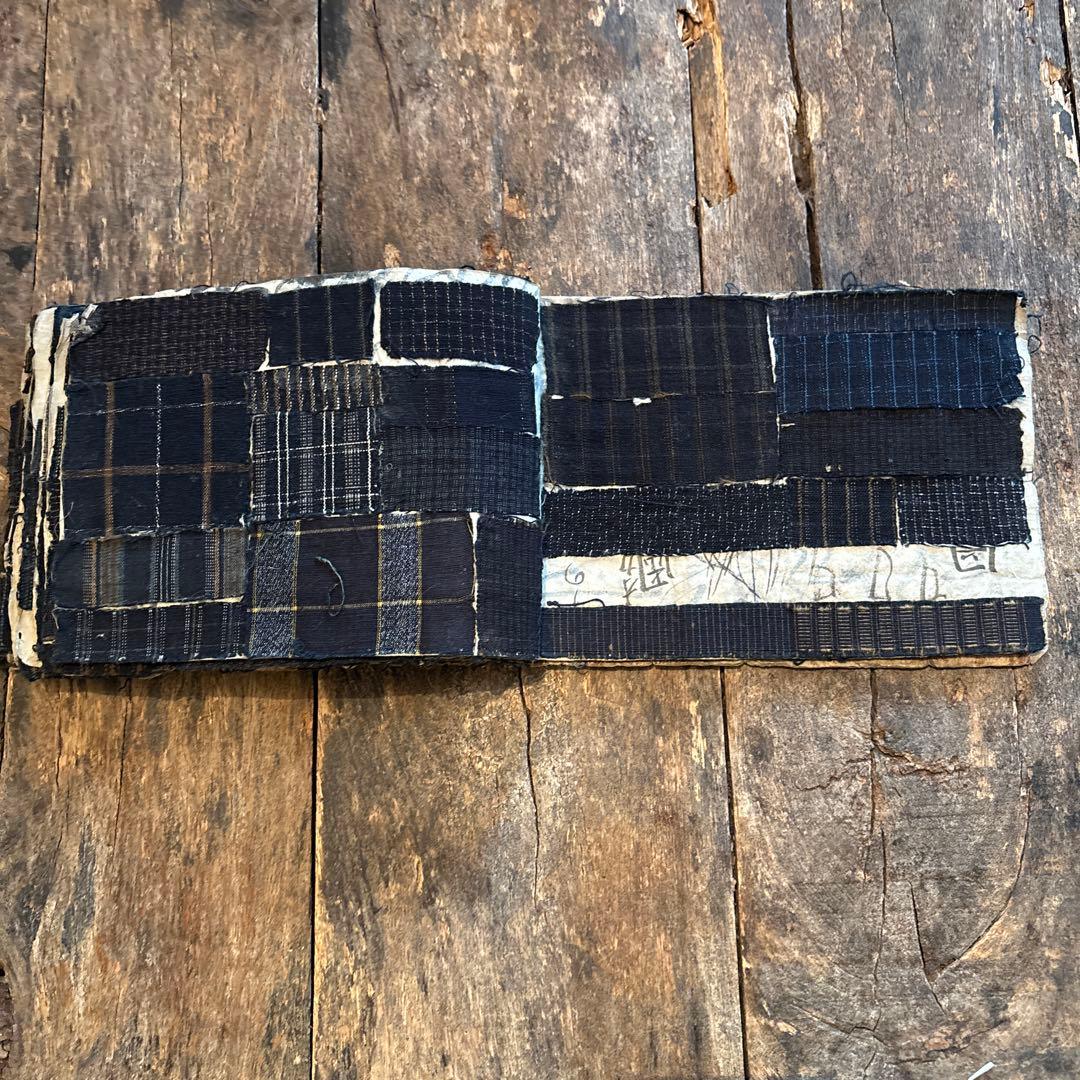 希少◆縞帳　古布　縞　襤褸