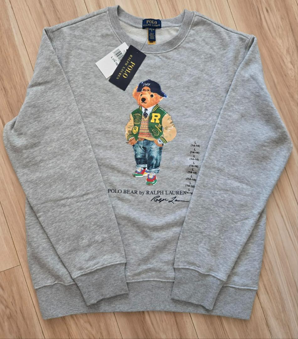 【24年FW】ポロベア　フリース　トレーナー　スウェット