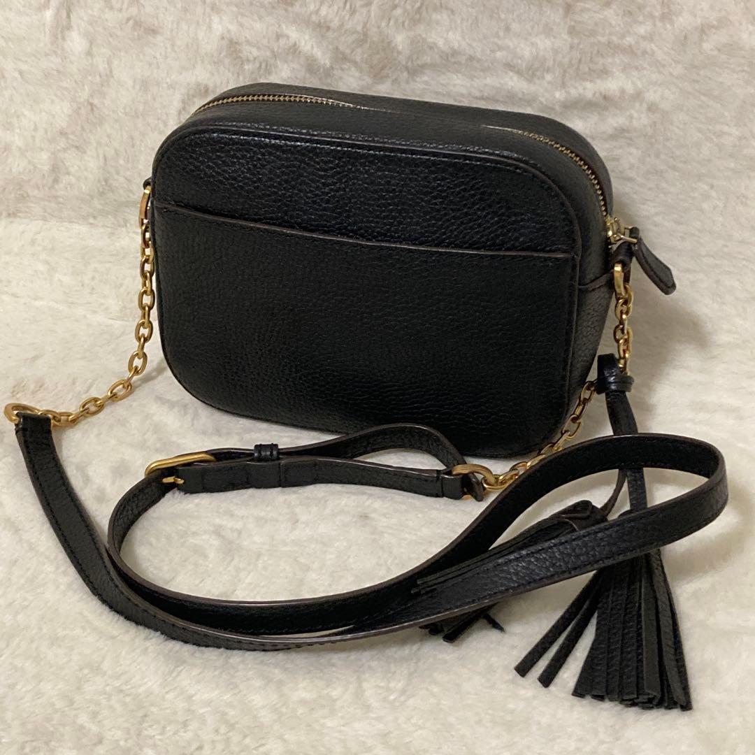 極美品 TORY BURCH トリーバーチ チェーンショルダーバッグ タッセル