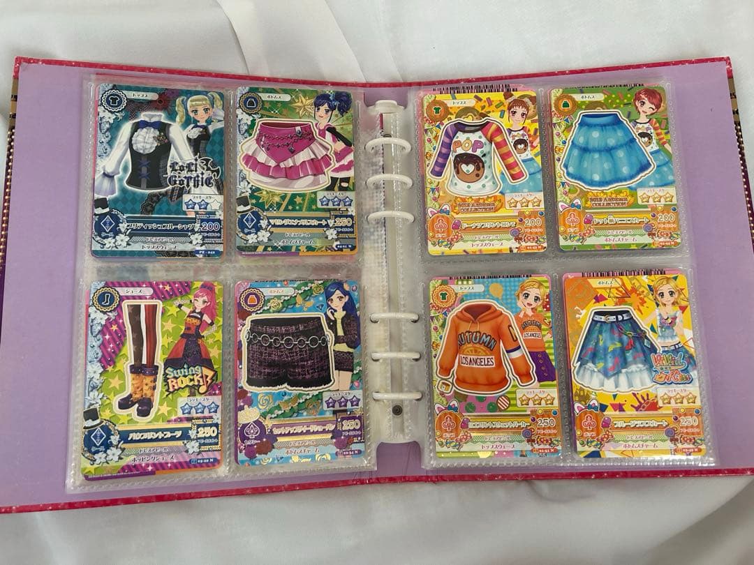 最終値下げ　アイカツカード76枚　バインダー付