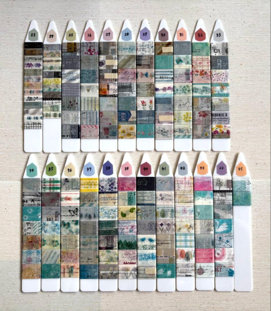 ヨハク　マスキングテープ326種類　各約30cm　お裾分け　切り売り