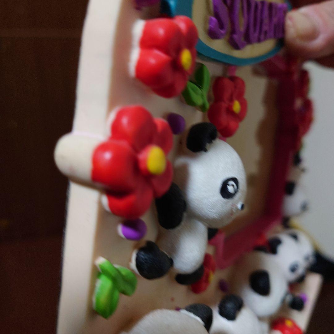 平成レトロ 激レア パンダ マスコット フォトフレーム