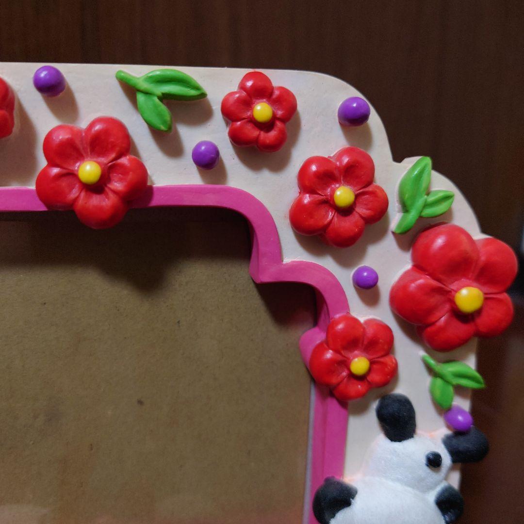 平成レトロ 激レア パンダ マスコット フォトフレーム