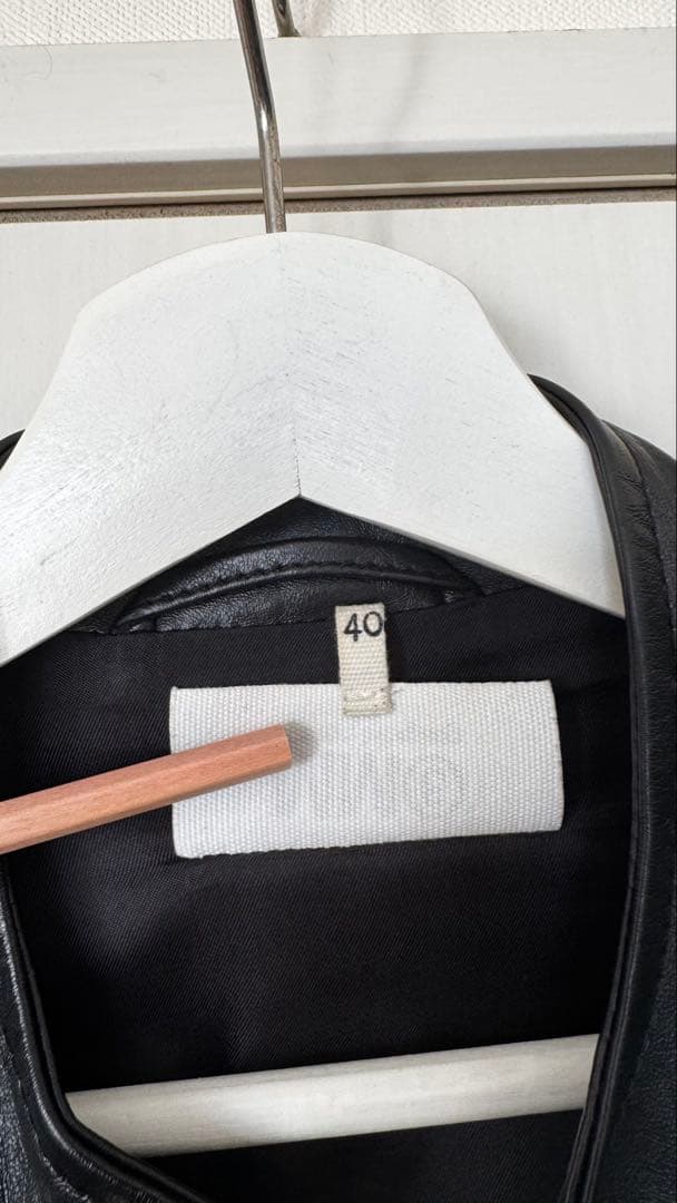 マルジェラMM6 八の字ライダース サイズ 40（メンズサイズ）