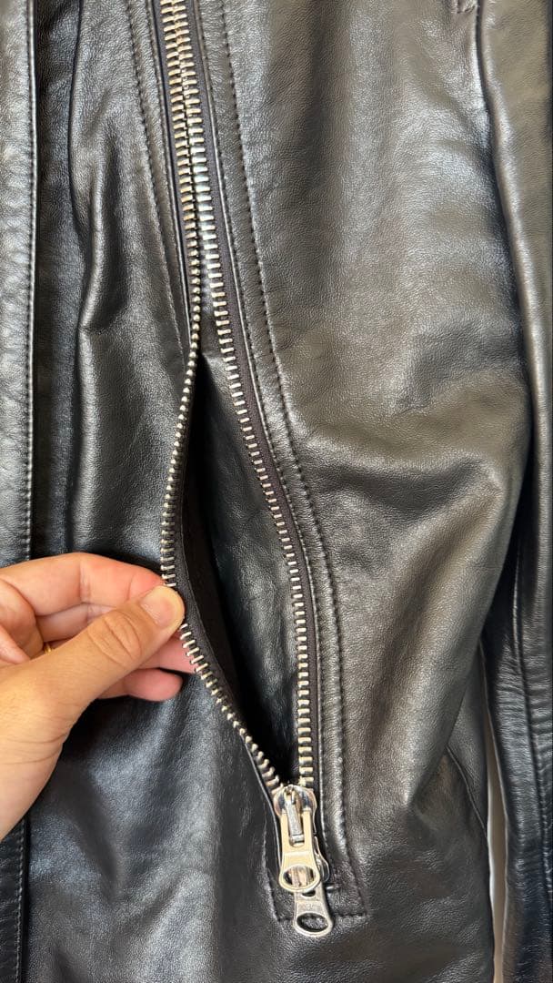 マルジェラMM6 八の字ライダース サイズ 40（メンズサイズ）