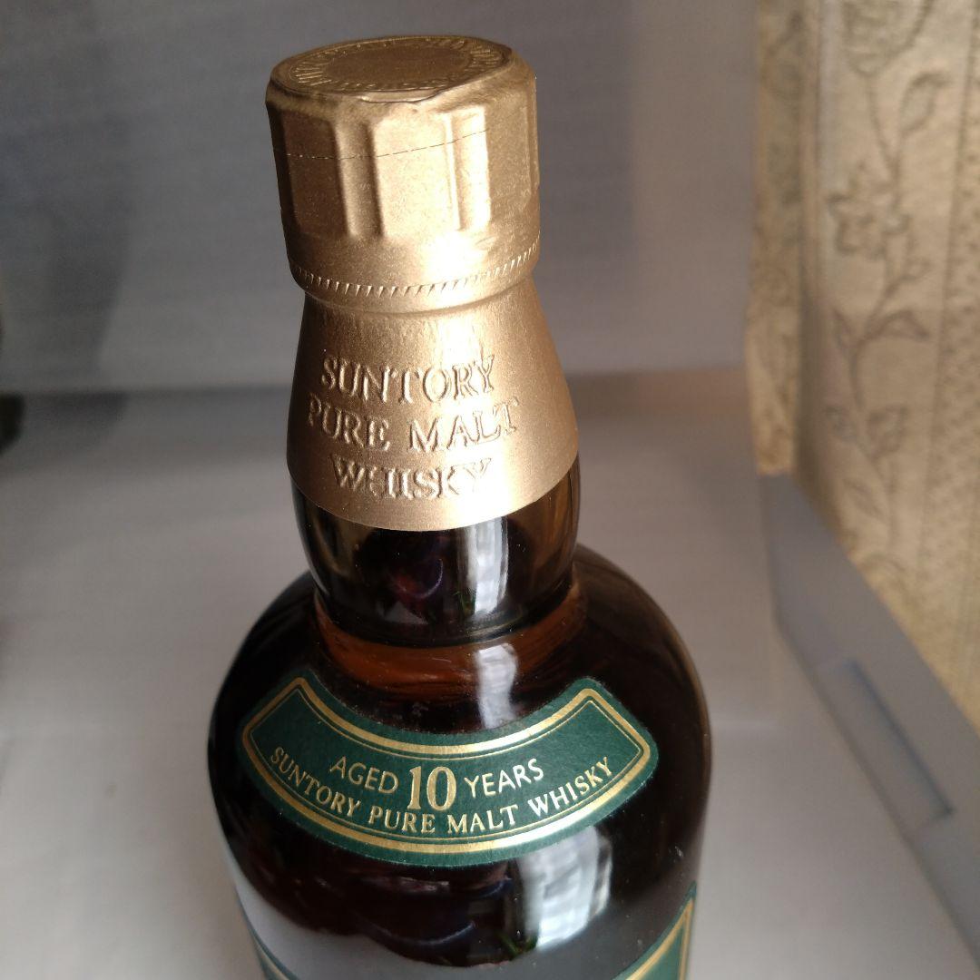 サントリー 〈山崎〉10年グリーンラベル ピュアモルトウイスキー700ml未開封