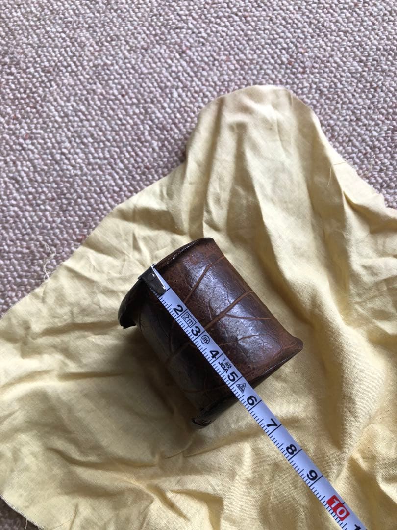 蓋置　一葉　須賀月真氏作　共箱入