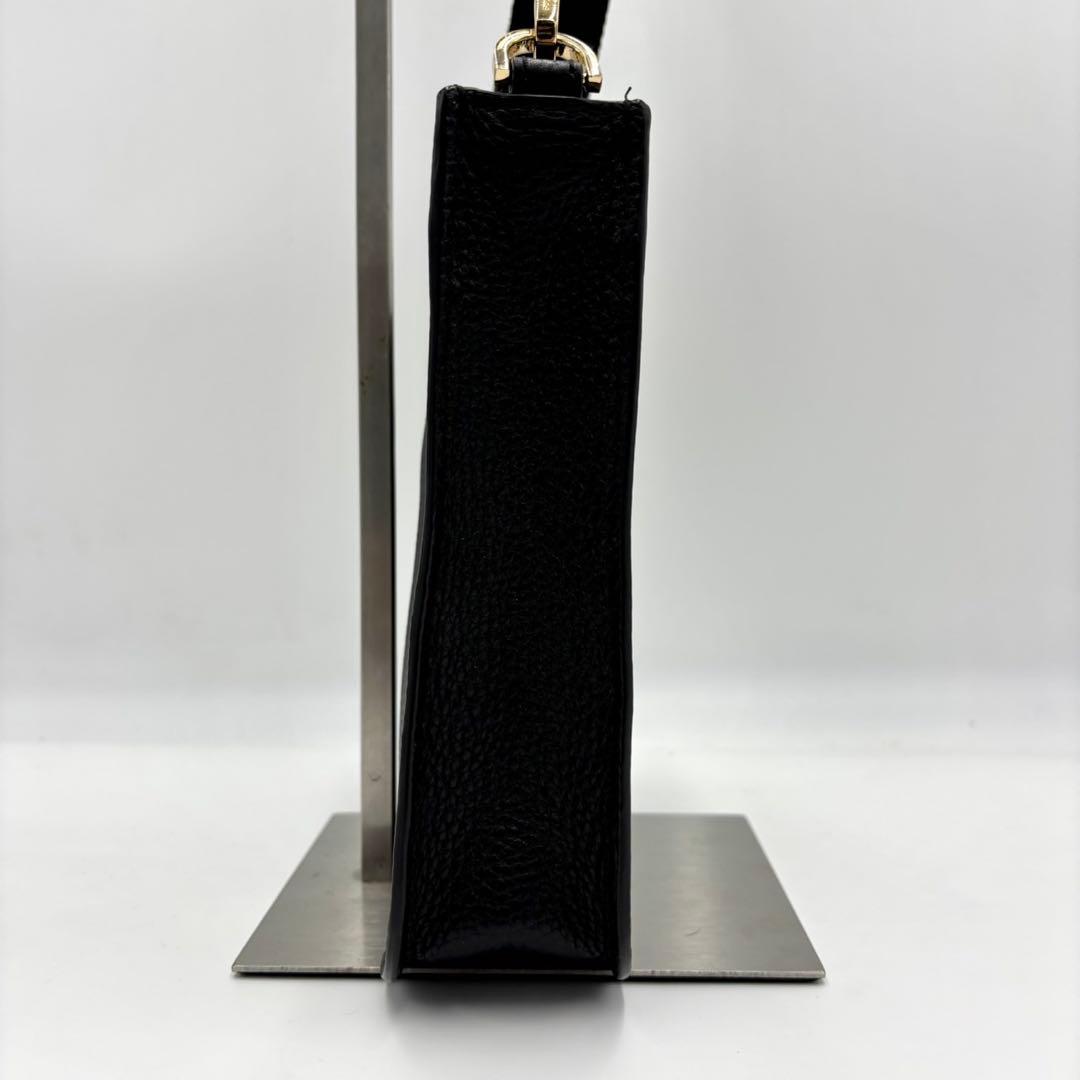 【美品】MICHAEL KORS マイケルコース　ショルダーバッグ　レザー　黒色