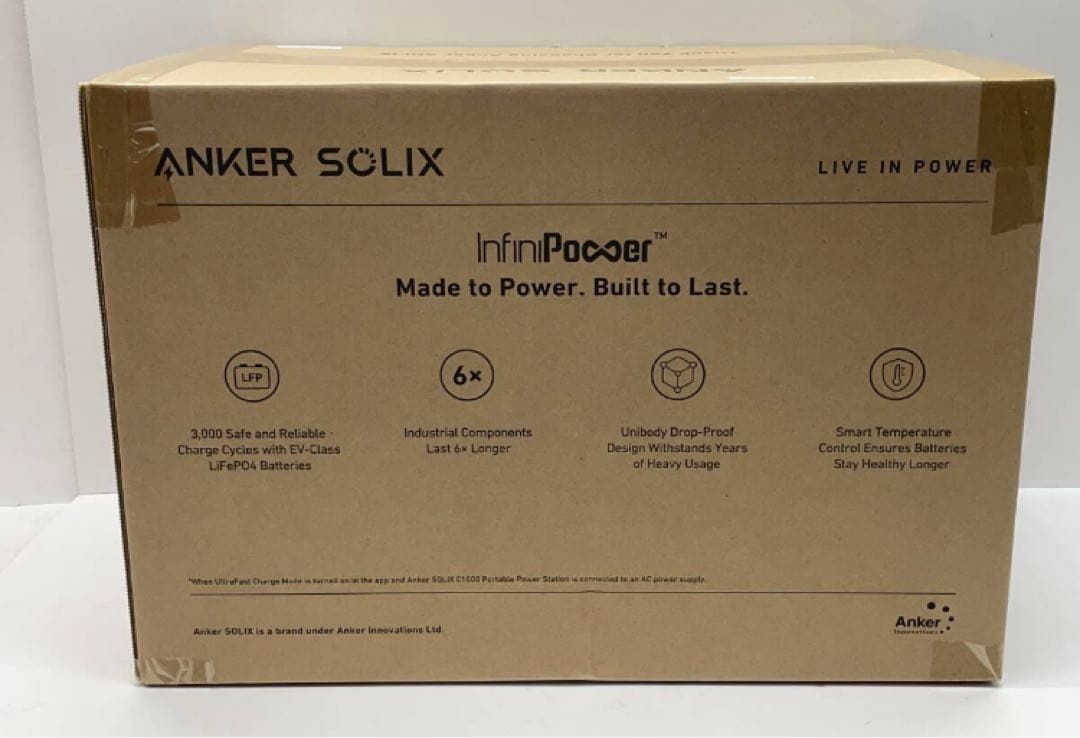未開封品 Anker Solix C1000 ポータブル電源