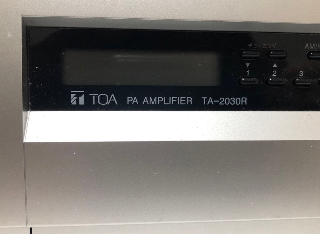TOA アンプ TA-2030R メロディクス　学校　店内　半導体　放送　ライブ