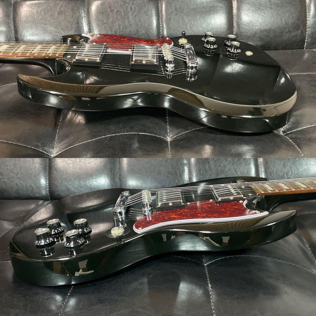 Epiphone SG 鼈甲 BLACK GROVER PEGグローバー
