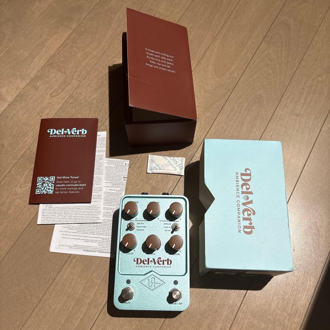 UAFX Del-Verb ギターエフェクター