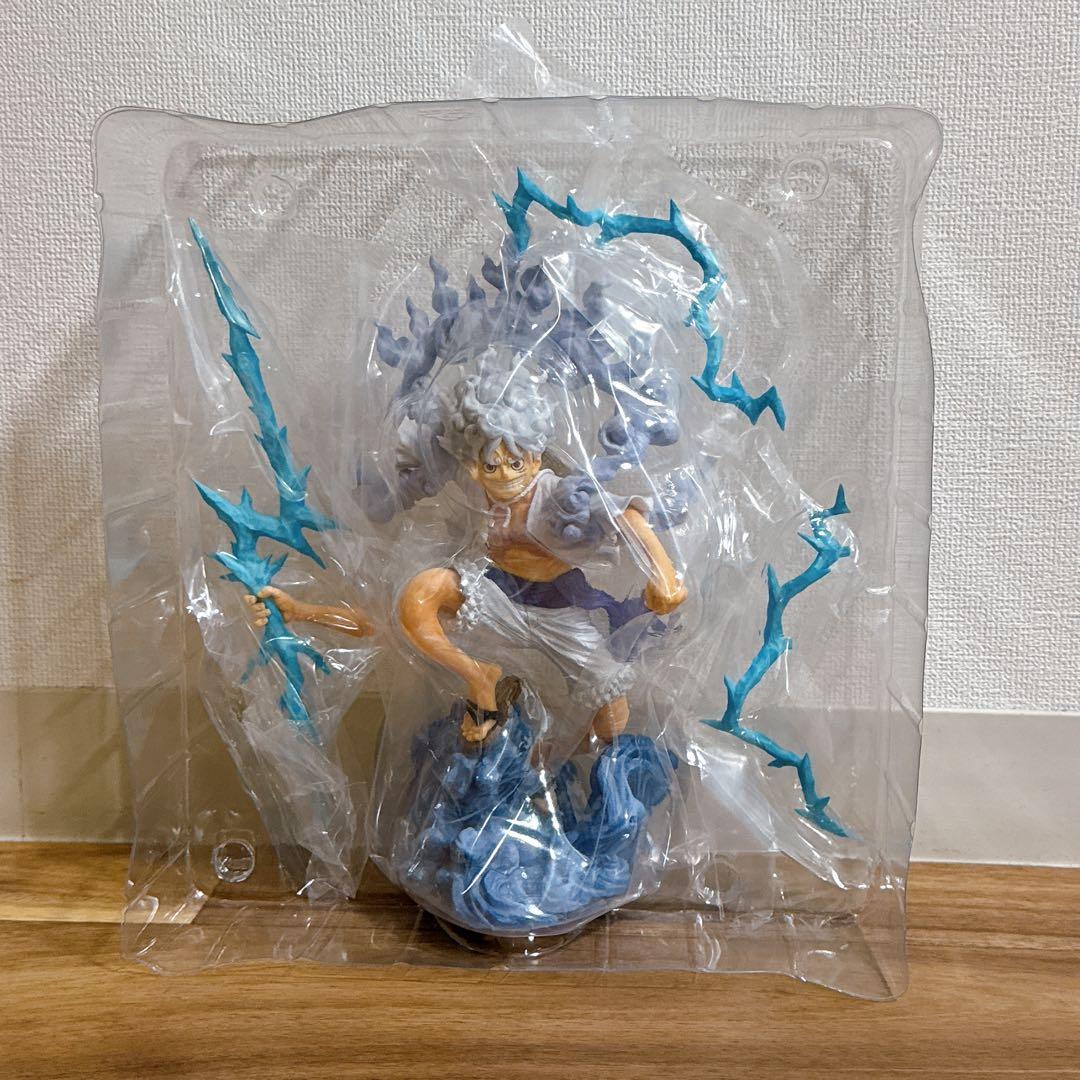 ワンピース一番くじ A賞 モンキー・D・ルフィ ギア5 魂豪示像