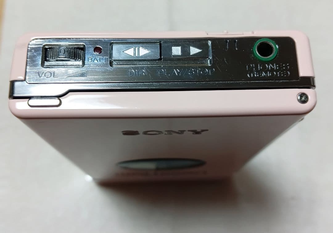 SONY カセットウォークマン REMOTO WM-109 ピンク
