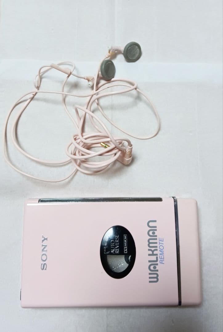 SONY カセットウォークマン REMOTO WM-109 ピンク