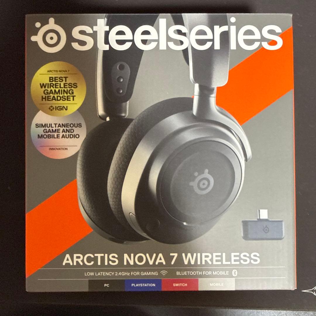 ヘッドホン SteelSeries Arctis Nova 7 Wireless