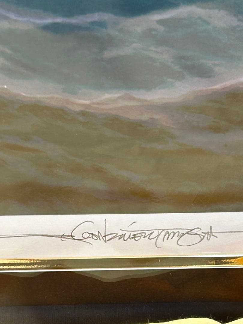 ダボラ　アイランド　サンベースト　絵画　版画　ED34/200