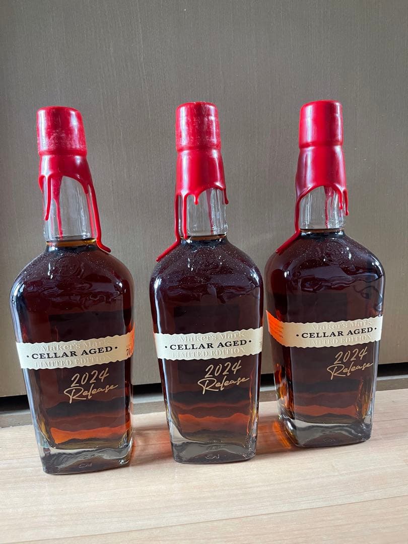 激レア限定　メーカーズマーク3本セット　セラーエイジド　2024 バーボン山崎