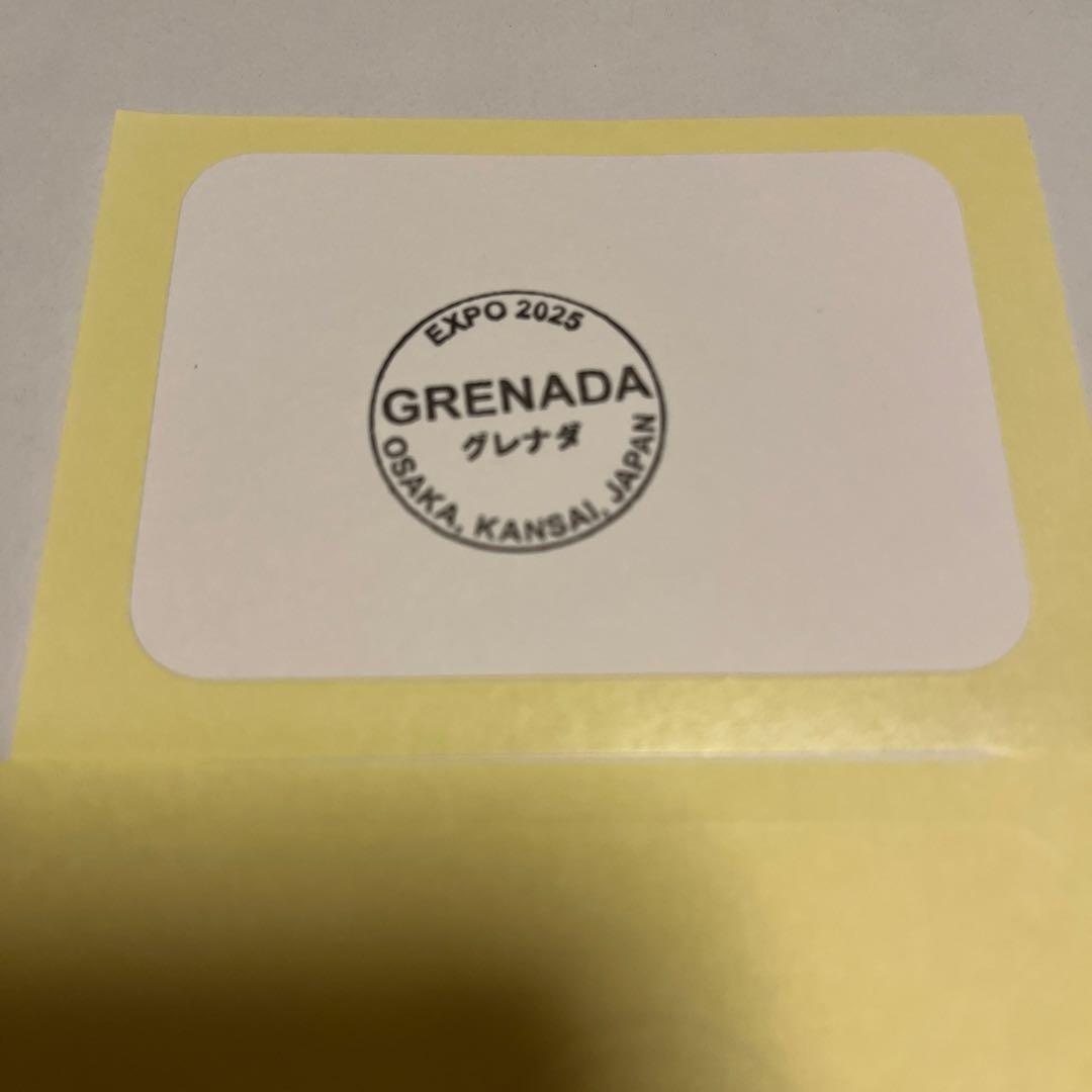 非売品　希少品　大阪万博　EXPO2025 グレナダピンバッジ