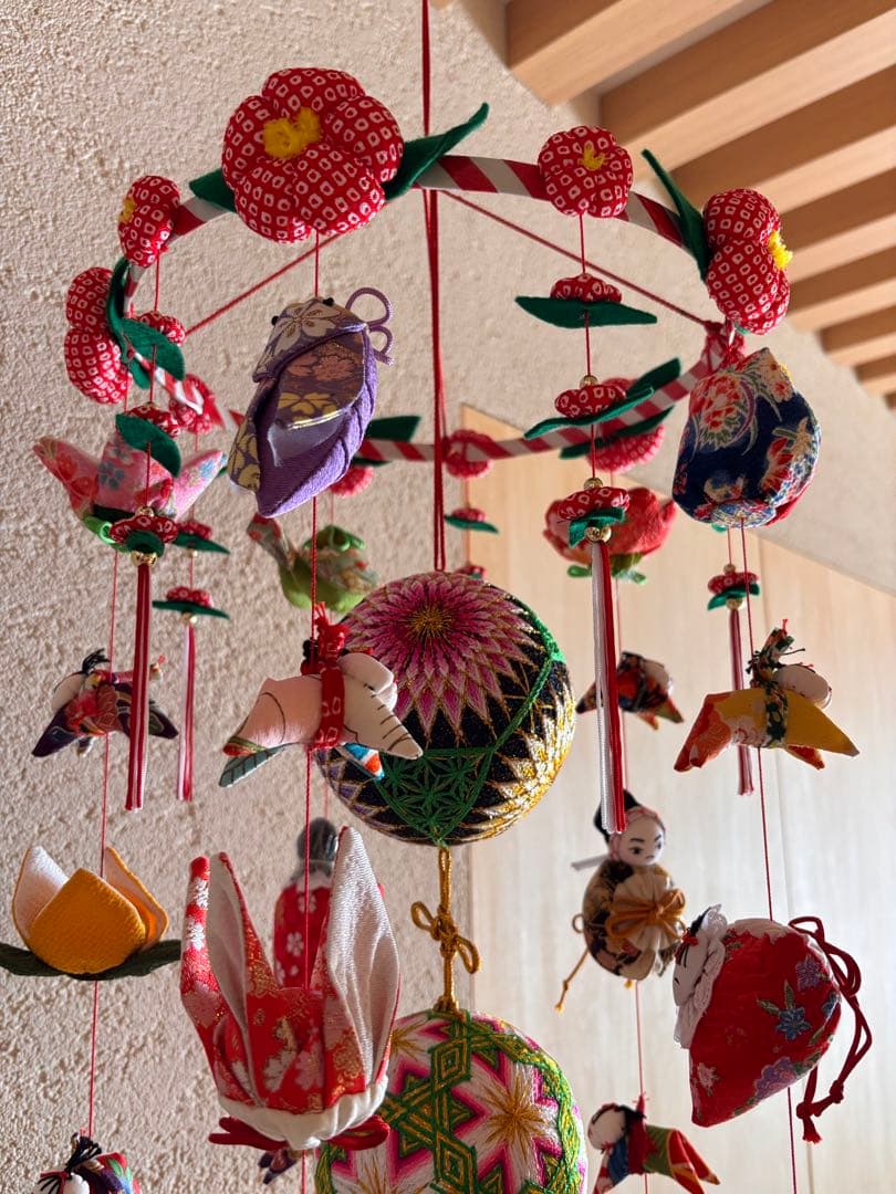 柳川　吊るし飾りさげもん　30cm×95cm