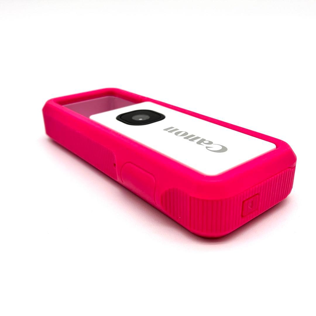 防水カメラ Canon iNSPIC REC FV-100 アソビカメラ　ピンク