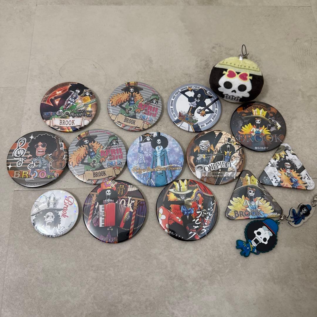 ONEPIECE ブルック まとめ売り 缶バッジ