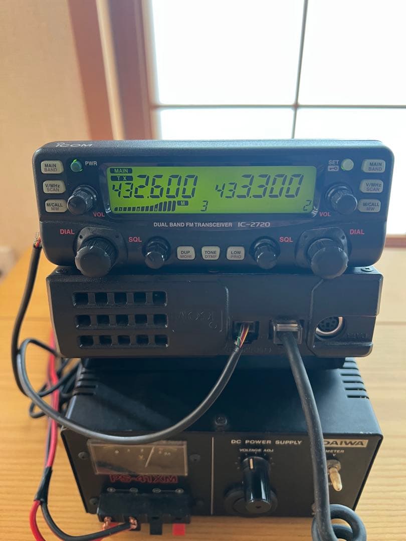 ICOM IC-2720 アマチュア無線受信機