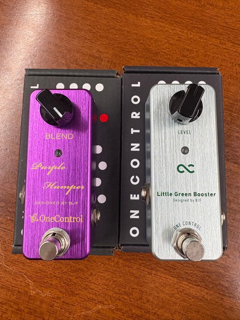 ギター Purple Humper & Little Green Booster