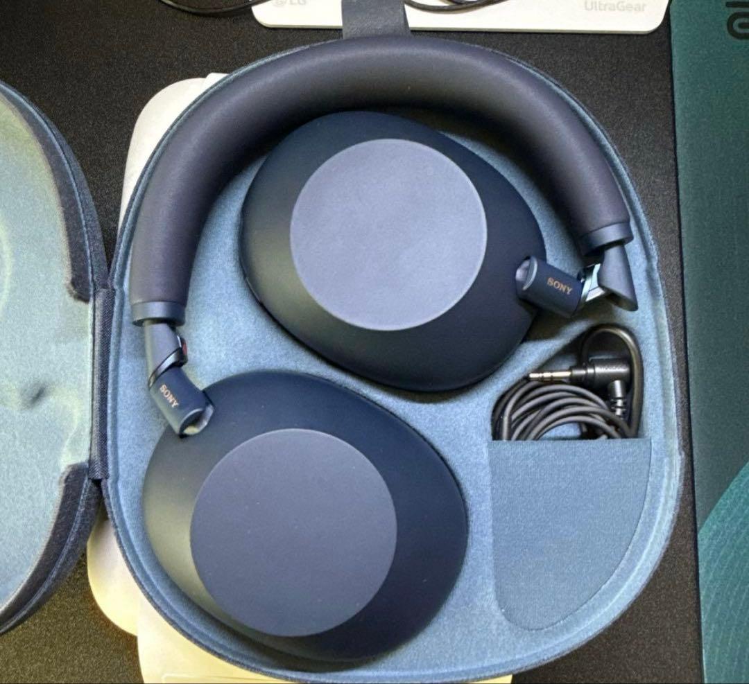 SONY WH-1000XM6 ワイヤレスヘッドホン ミッドナイトブルー