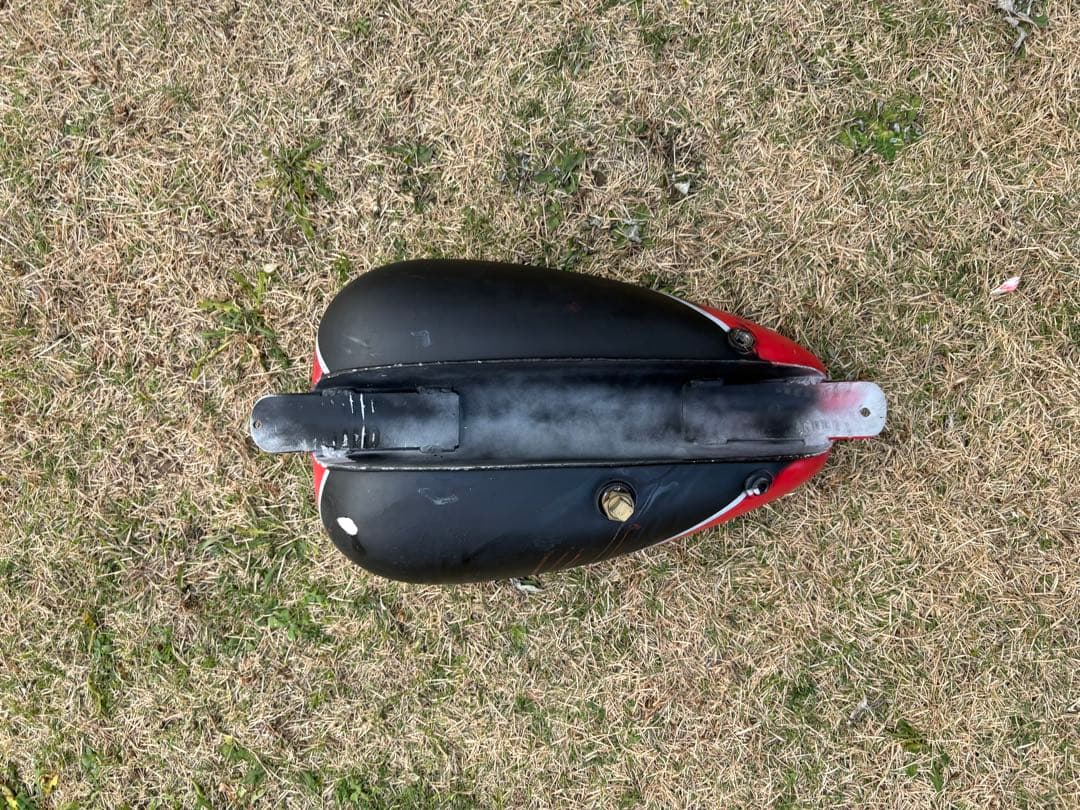 ピーナッツ タンクバイク 赤 花柄 値下げ⭕️