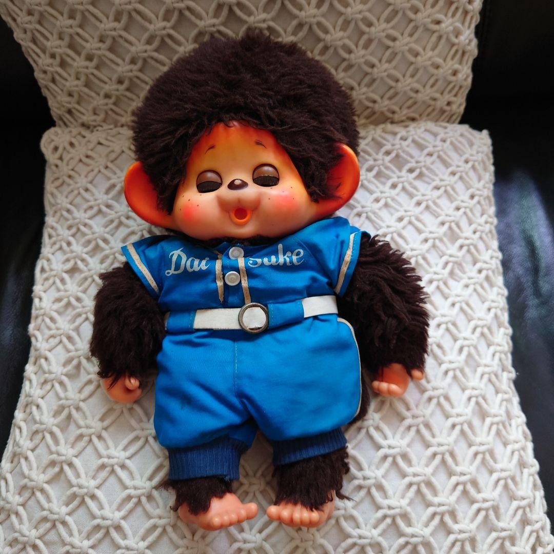 昭和レトロ　モンチッチ　ぬいぐるみスリープアイ