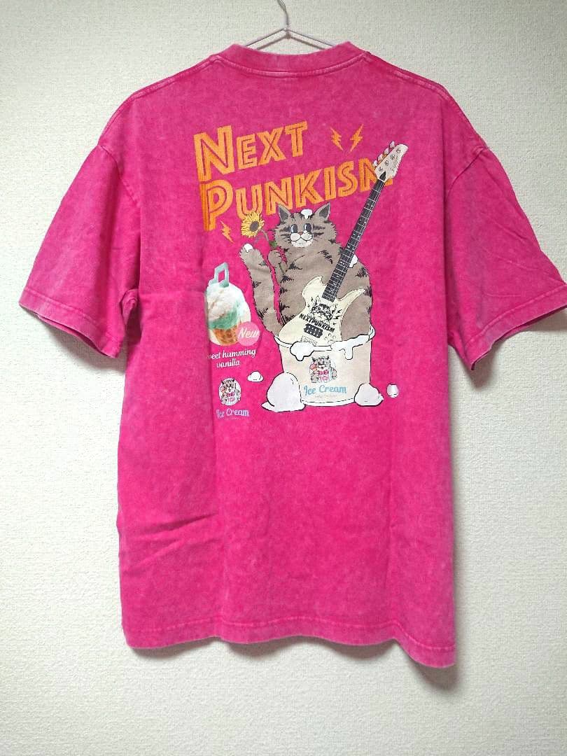 TABBY CAT PAWS Tシャツ ピンク M SOPHIA 黒柳能生