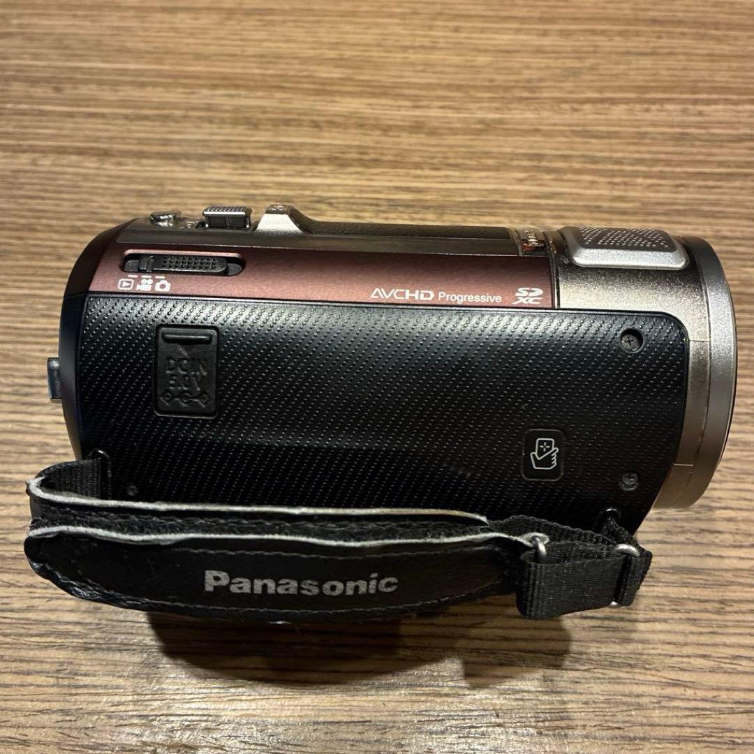 Panasonic ビデオカメラ　HC-V620M ブラウン