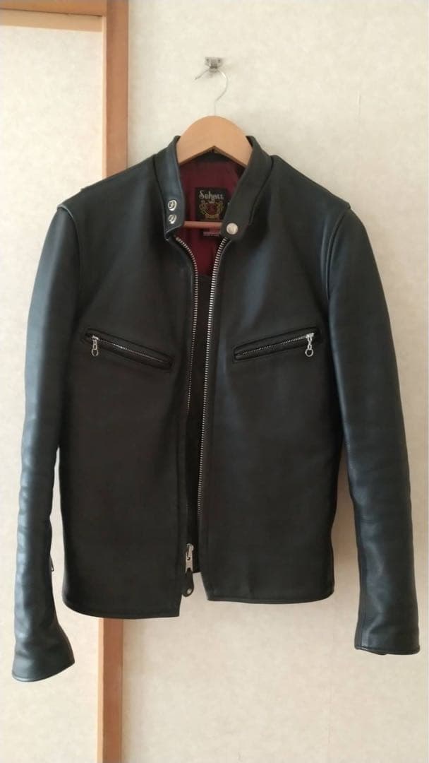 扇谷Schott 641xxシングルライダースジャケット