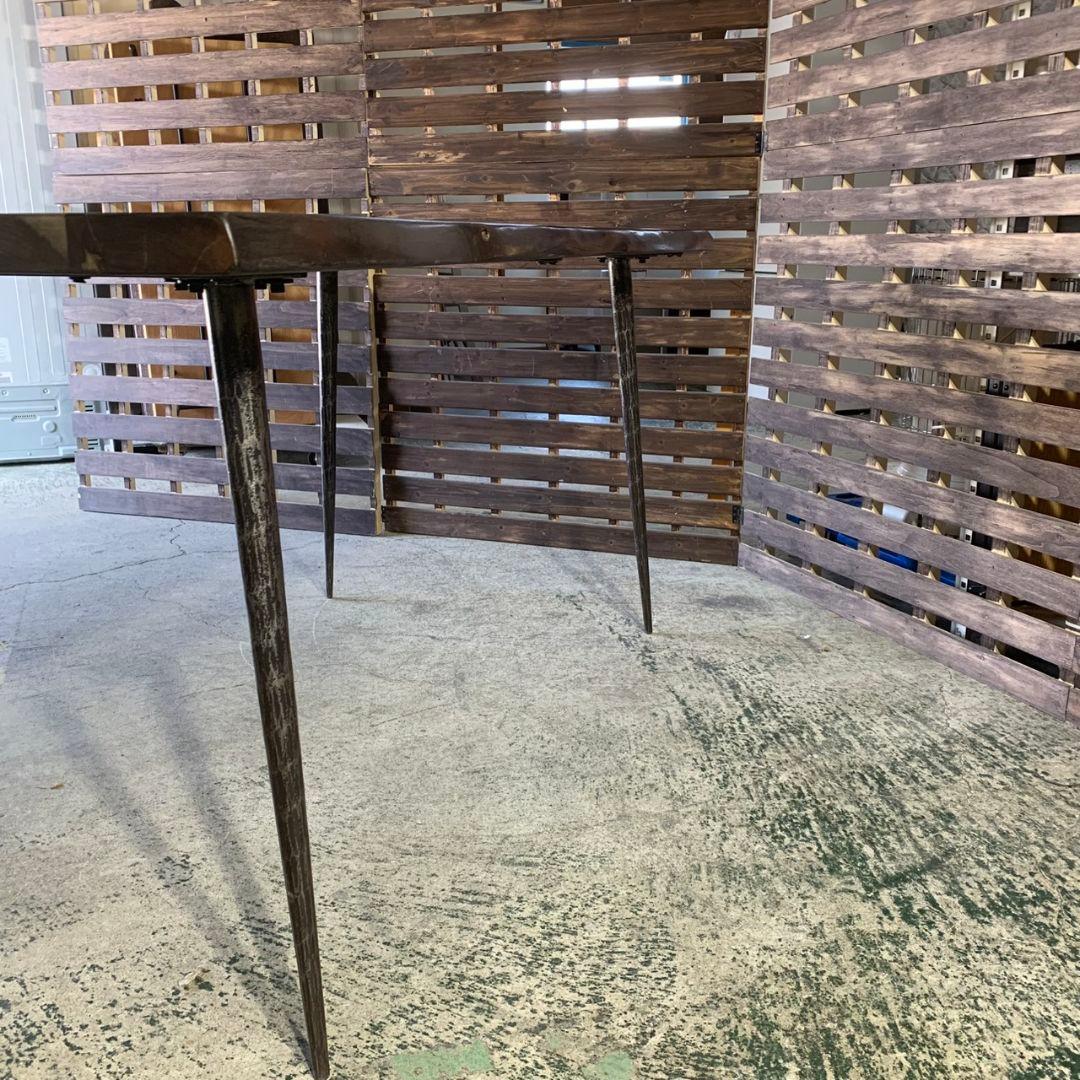 J852 NOCE 鉄足 ダイニングテーブル インダストリアル