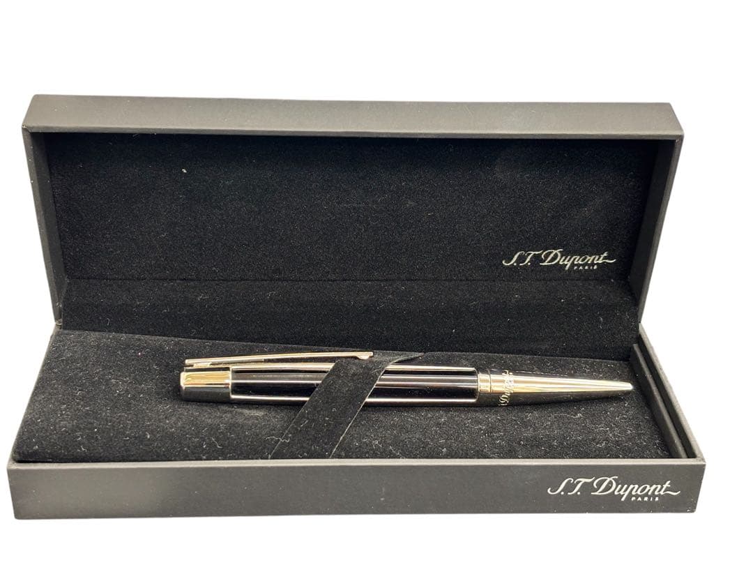 S.T.Dupont エステーデュポン ボールペン デフィ ※名前刻印有り