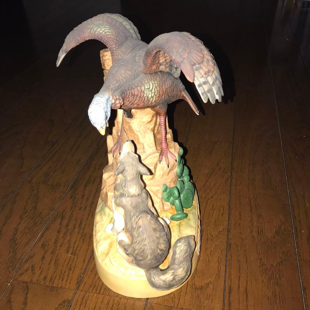 ワイルドターキー12年・セラミック陶器ボトル ターキー&コヨーテ　新品未開封品