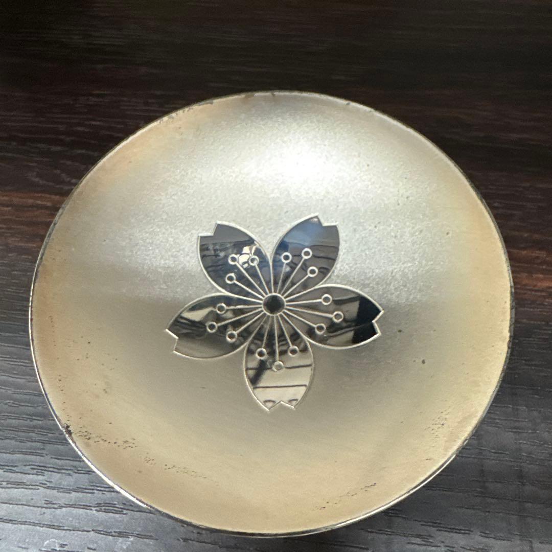 銀杯　造幣局刻印silver刻印あり　3点セット桐箱