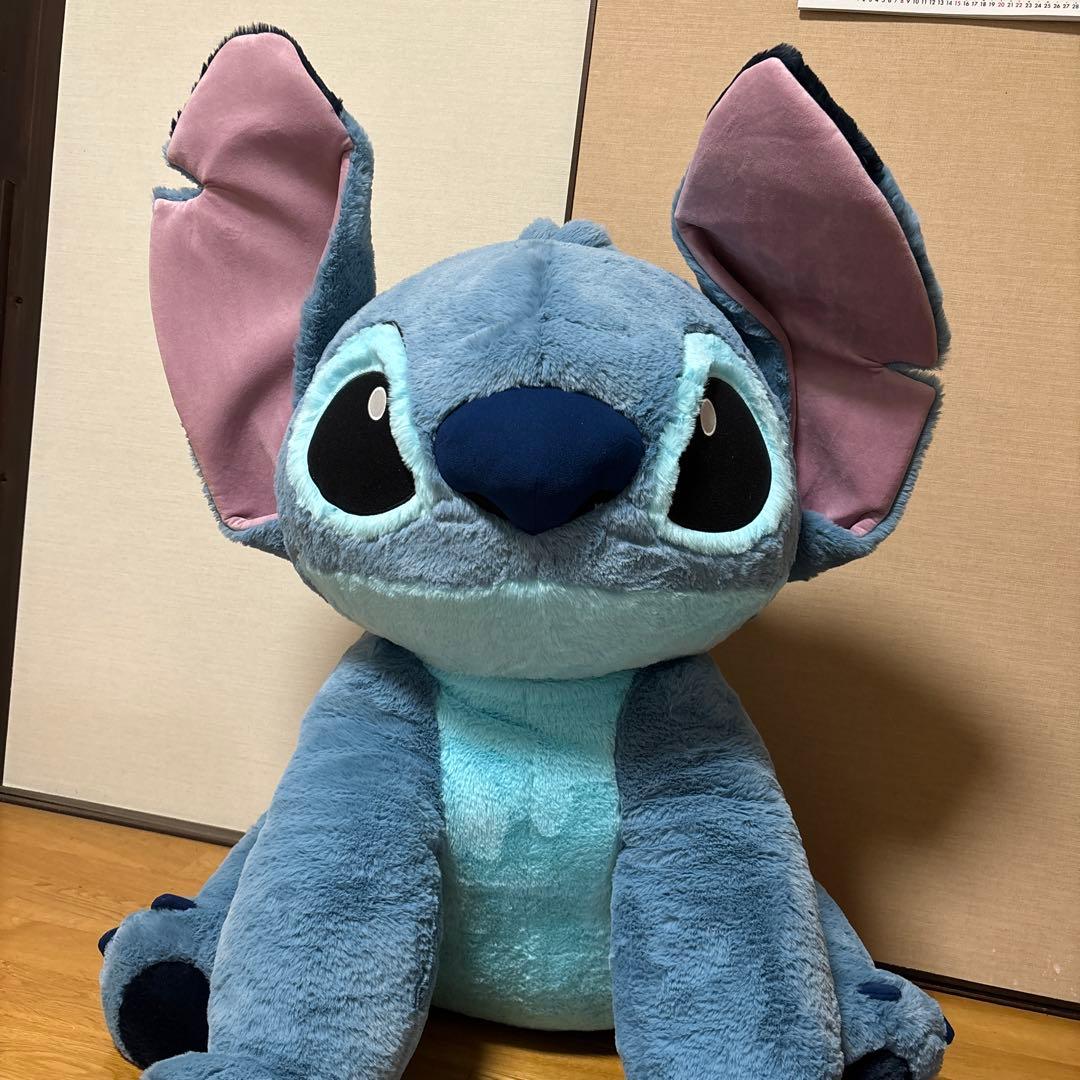 スティッチ ぬいぐるみ　コストコ　ブランケット付き