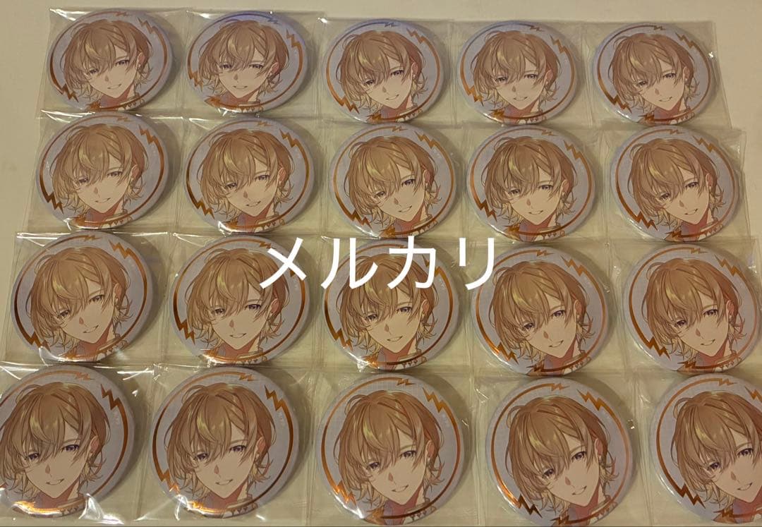 風楽奏斗 1st Anniversary 箔押し缶バッジ 20個