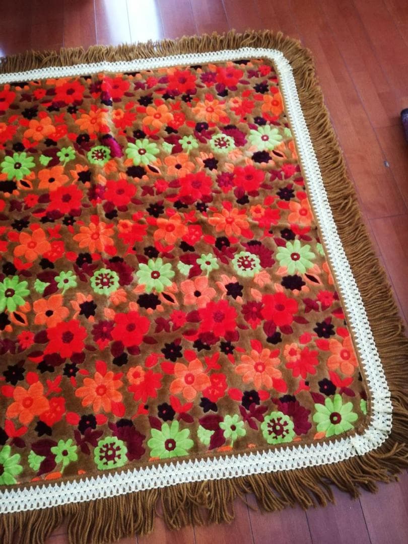 レトロこたつ掛け LUNACANDLE 180cm×180cm