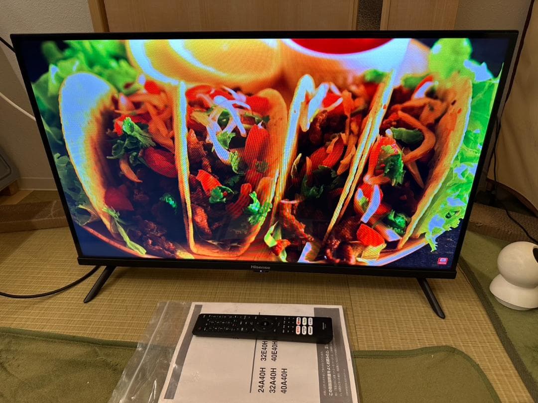 2022年製極々美品！ハイセンス hisense 32型　テレビ 32A40H