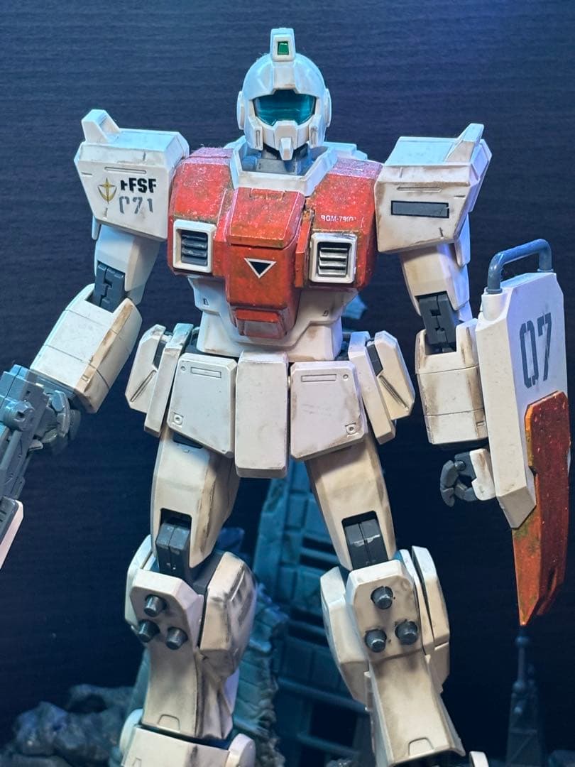【ガンプラ完成品】 MG 陸戦型ジム