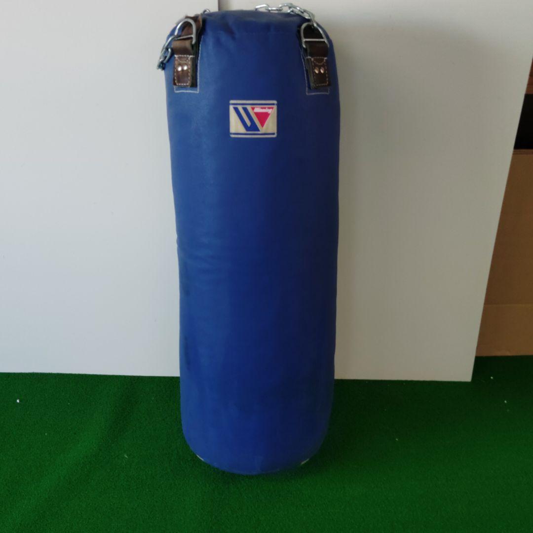 winning　ウィニング製 青いサンドバッグ チェーン付き