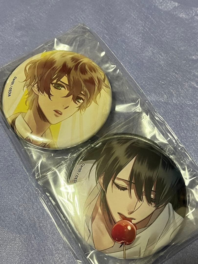 Blackish House sideA→ エビテン 特典 缶バッジ　ブラハ