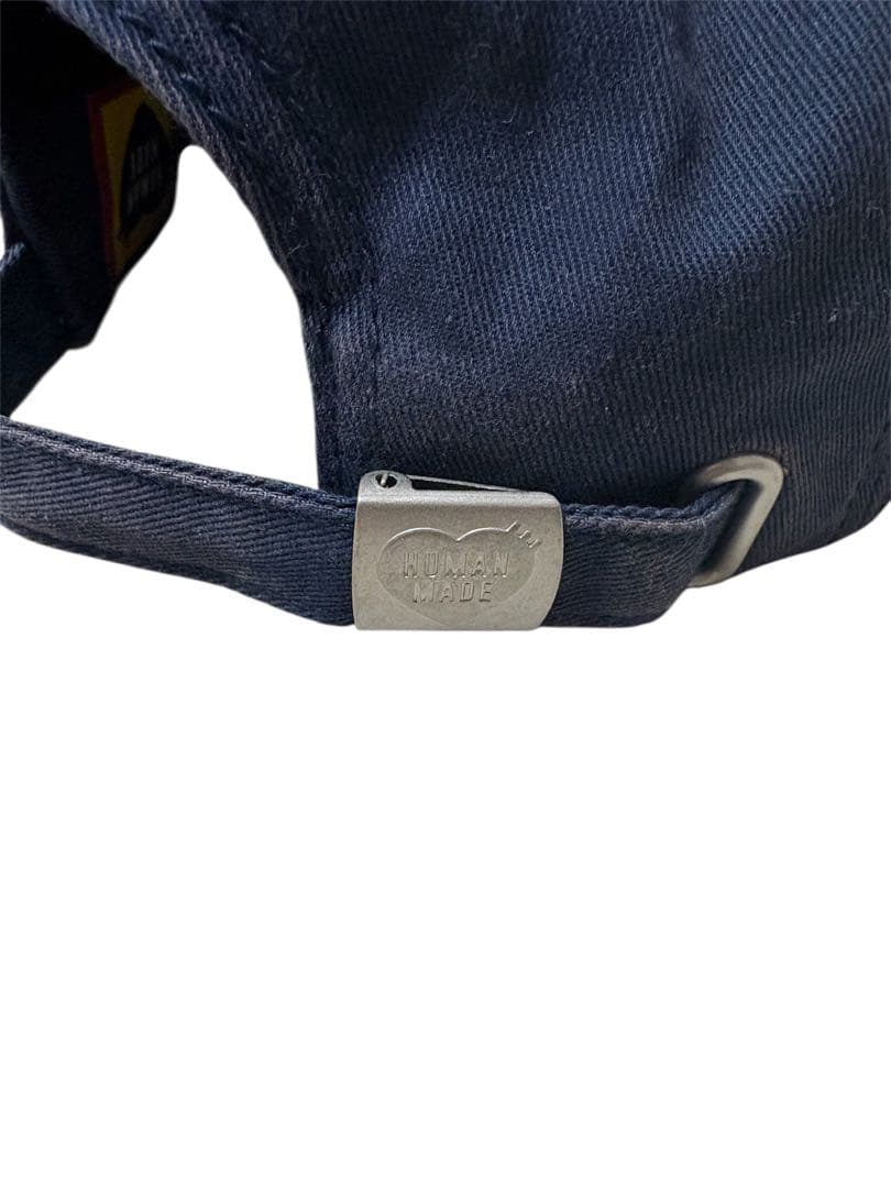 HUMAN MADE ネイビー キャップ