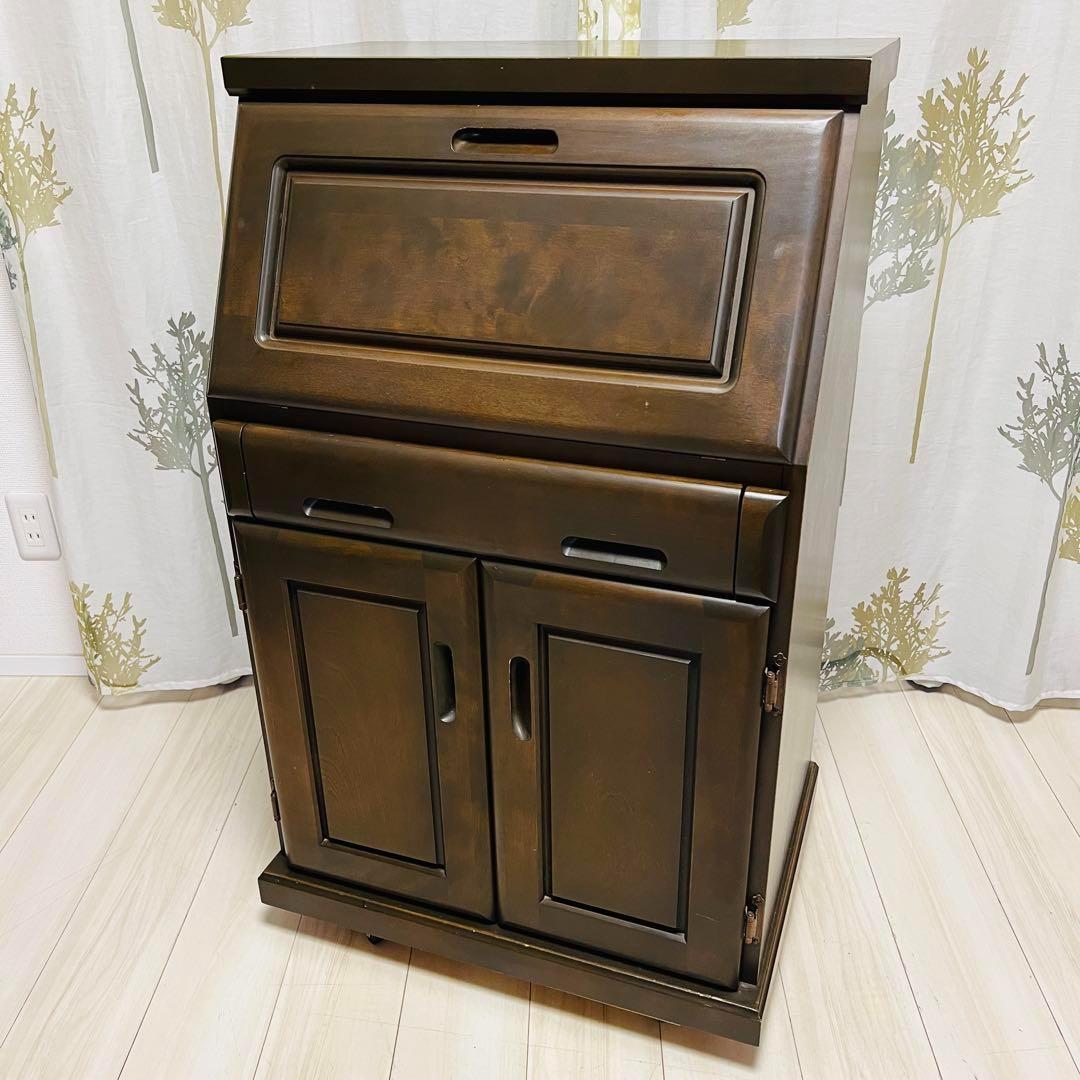 【希少品】大雪木工　ライティングビューロー